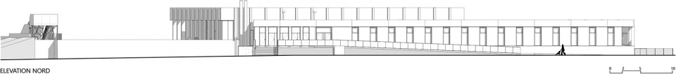 paicherou aquatic centre by taillandier architectes associes