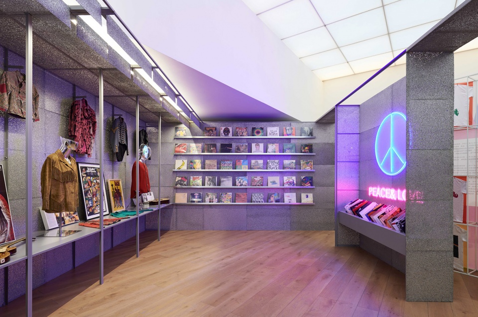 spatial design of modern and functionality mens fashion life in the 20th century by greyspace architects