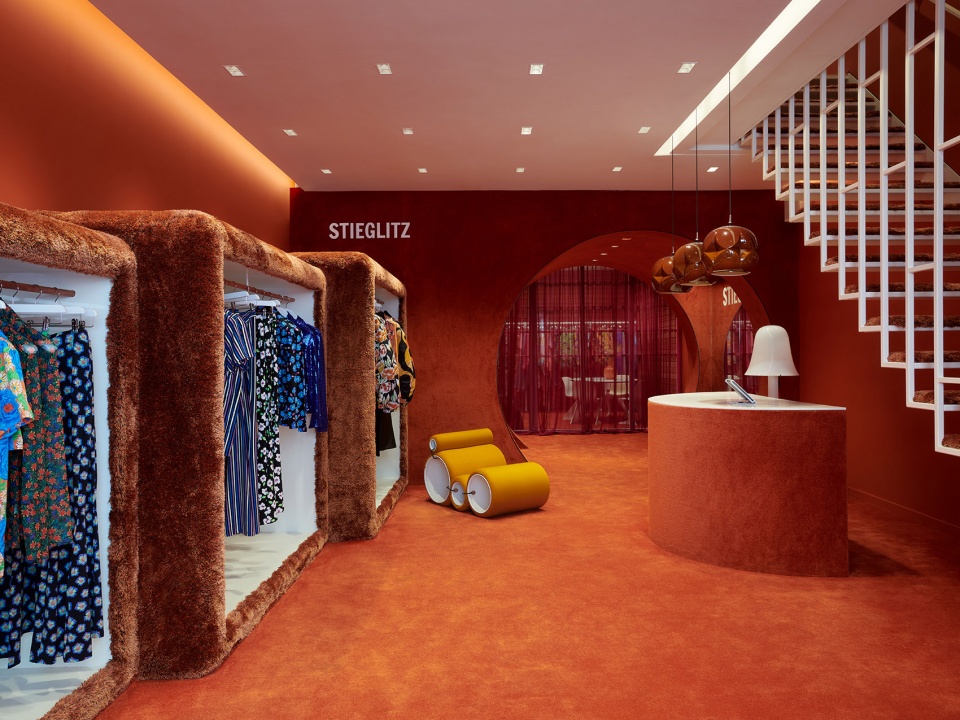 the stieglitz brand space by s p a c e projects