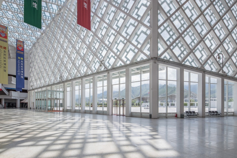 tibet natural science museum by cendes design