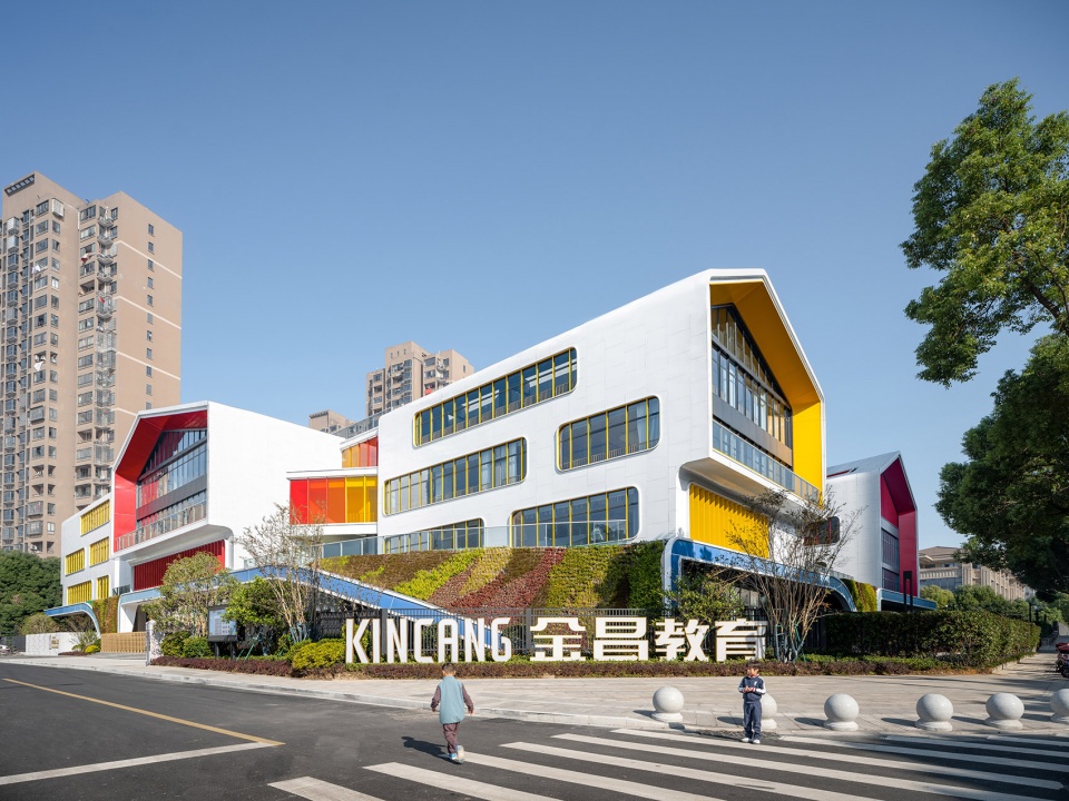 kincang modern pre school by lycs architecture