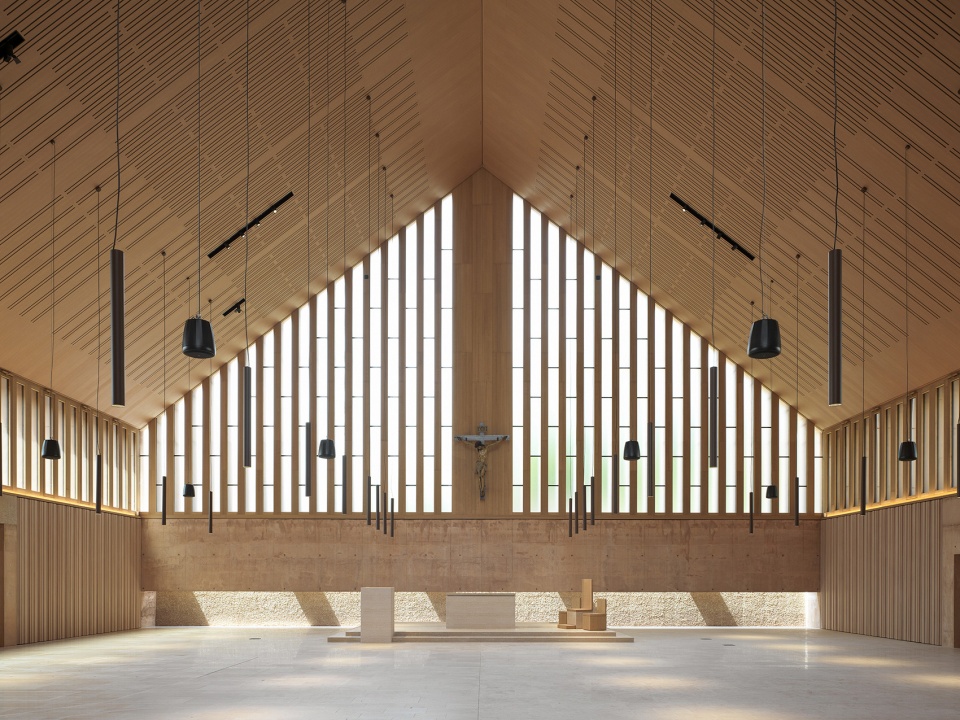 Church of the Holy Spirit in Pegognaga near Mantua by LR Architetti