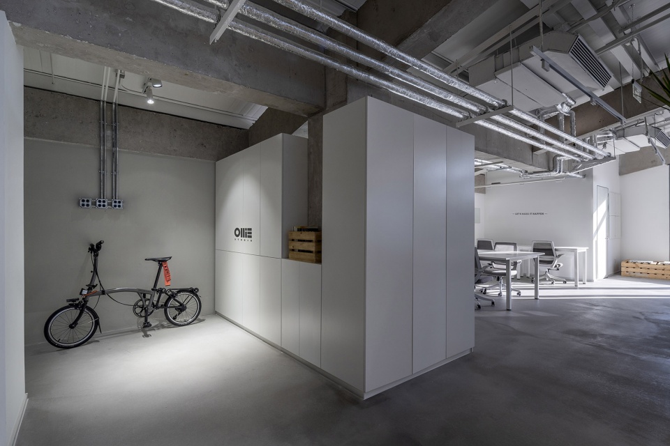 ollie workplace interior design by within beyond studio