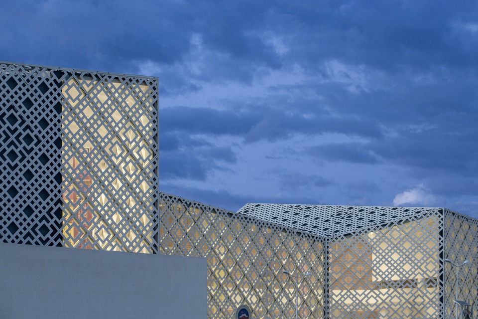 tibet natural science museum by cendes design