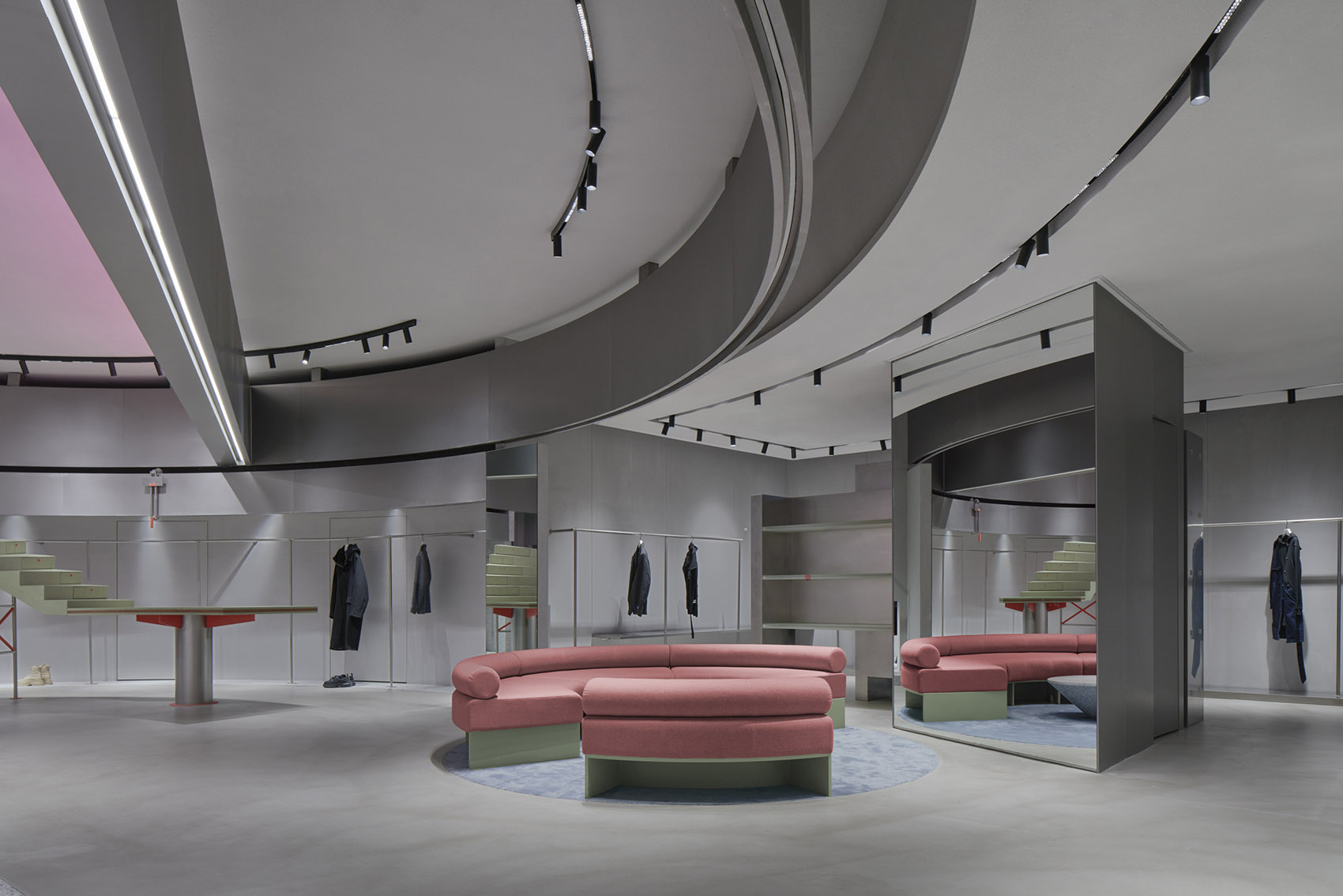 the balancing multi brand store shanghai china by all design studio