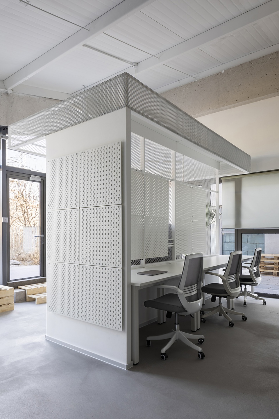 ollie workplace interior design by within beyond studio