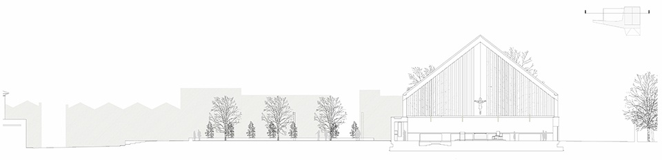 Church of the Holy Spirit in Pegognaga near Mantua by LR Architetti