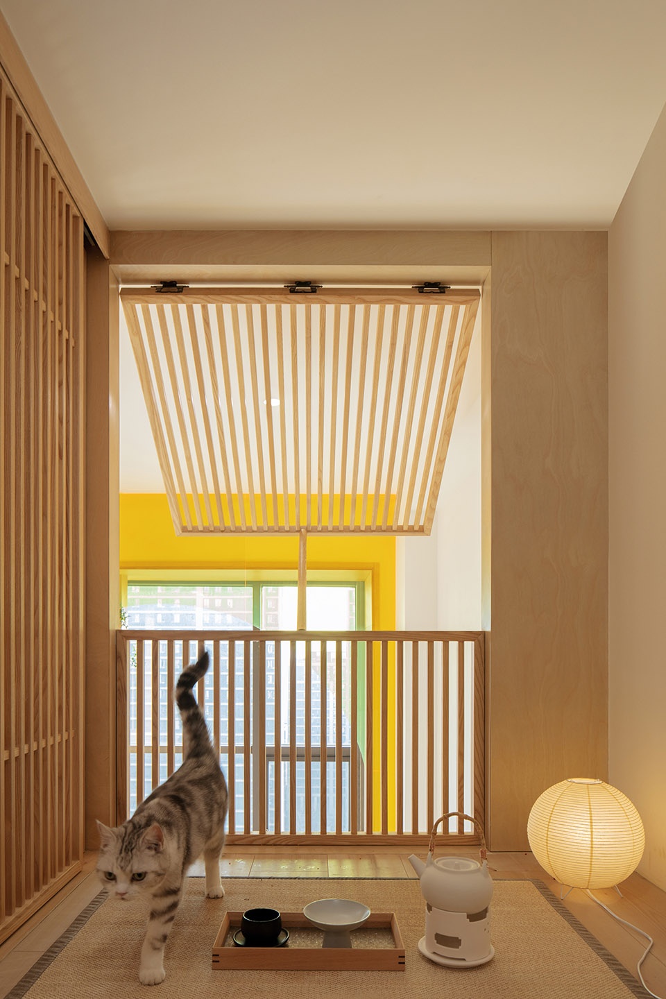 home for a girl and six cats residential unit design by jiejie studio