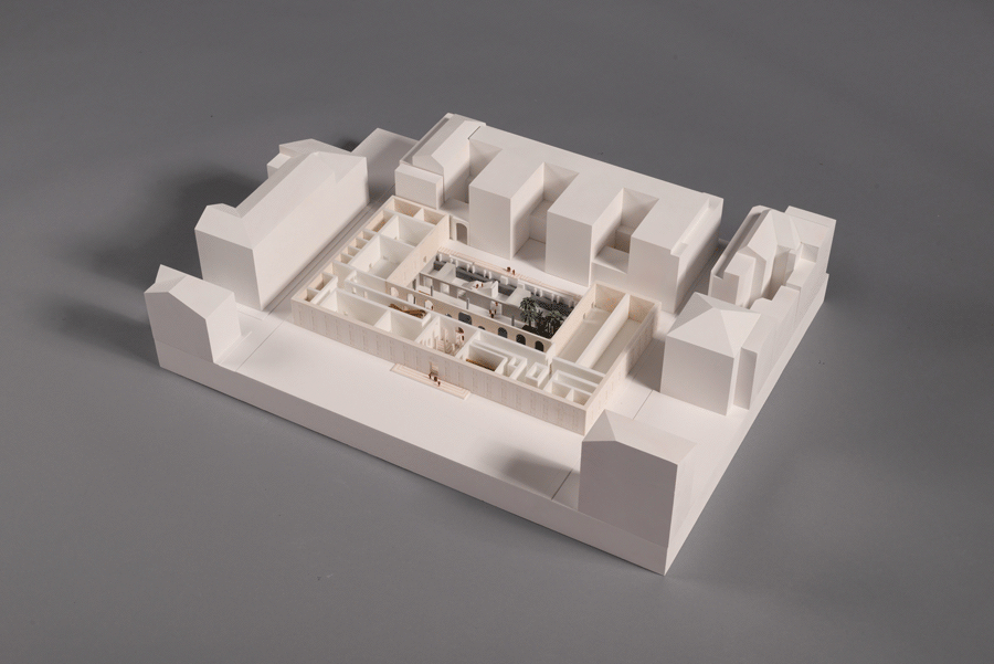 oma david gianotten wins competition to transform museo egizio in turin