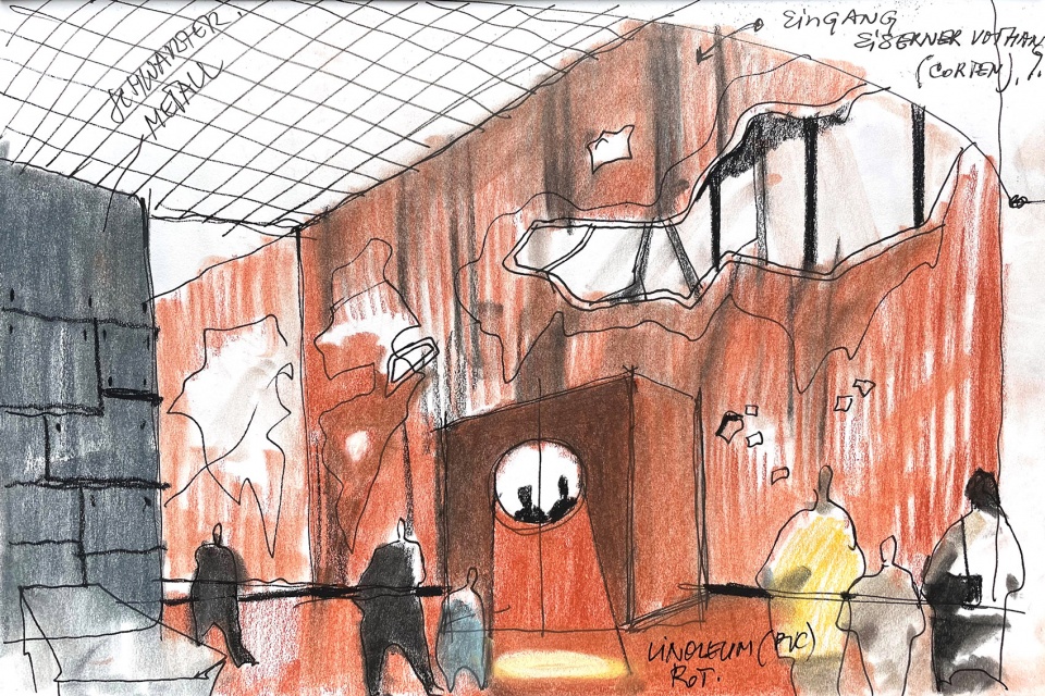 exhibition design for cold war museum berlin by sergei tchoban tchoban voss architekten