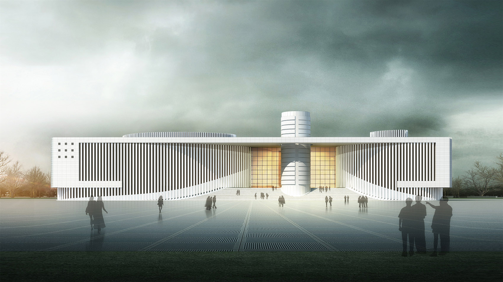 feidong grand theater cultural center by hdd