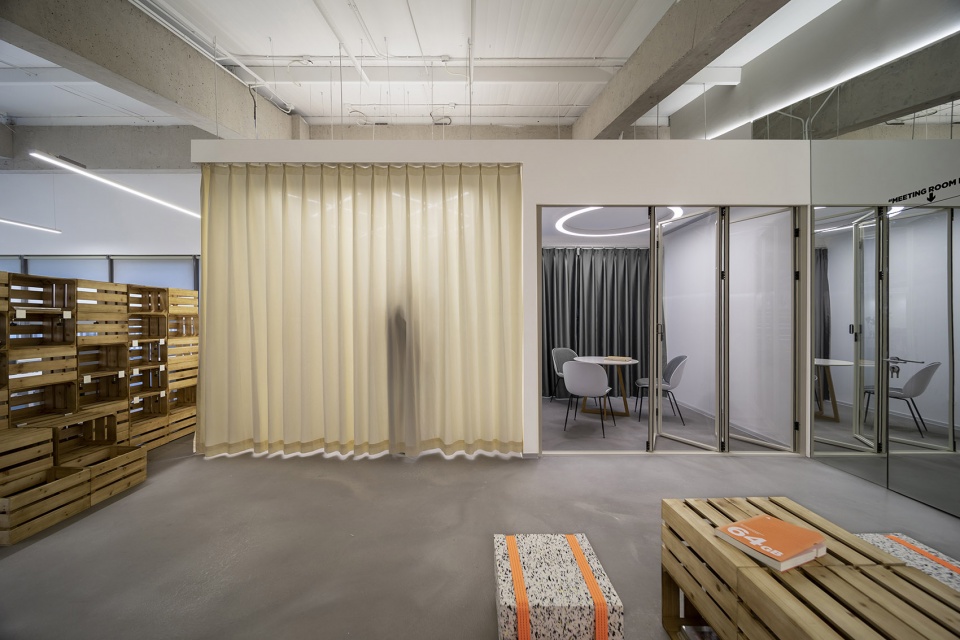 ollie workplace interior design by within beyond studio