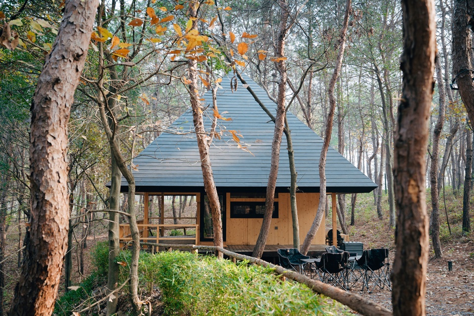 Wild Home 96 The Pyramid Cabin China by Wiki World Advanced Architecture Lab