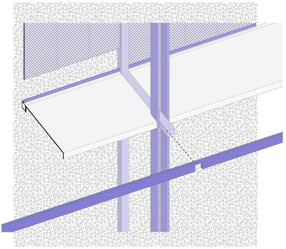 spatial design of modern and functionality mens fashion life in the 20th century by greyspace architects