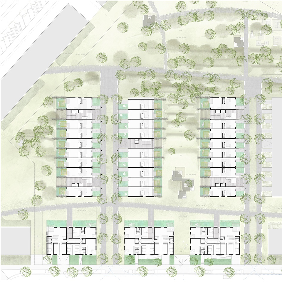 HOUSING in KIEM LUXEMBOURG by Amann Canovas Maruri Adelino Magalhaes