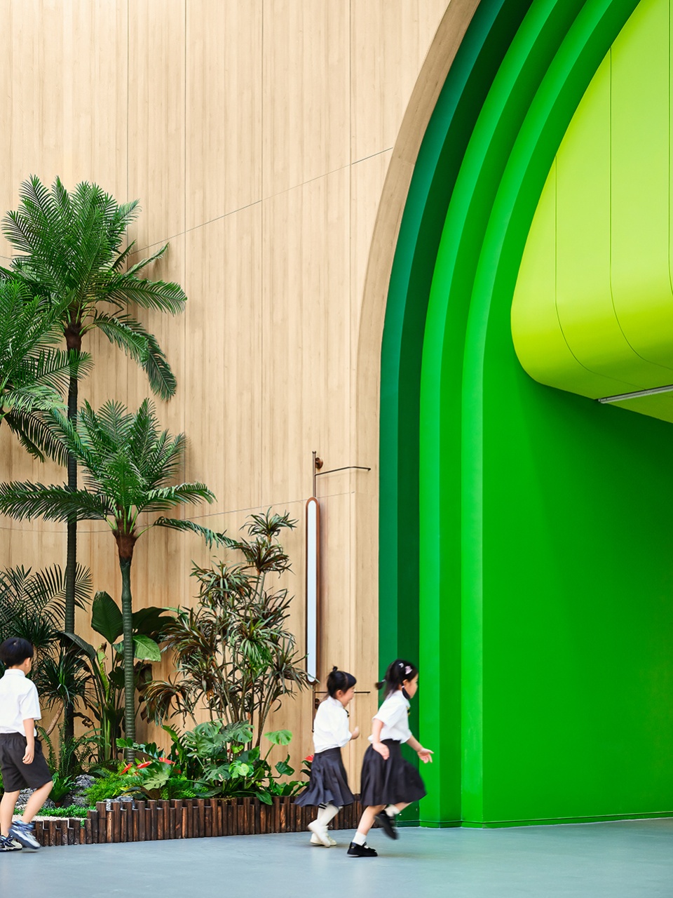 kincang modern pre school by lycs architecture