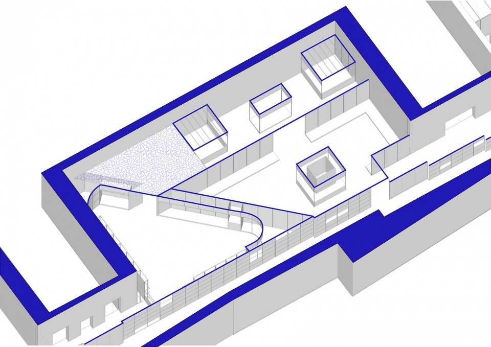 spatial design of modern and functionality mens fashion life in the 20th century by greyspace architects