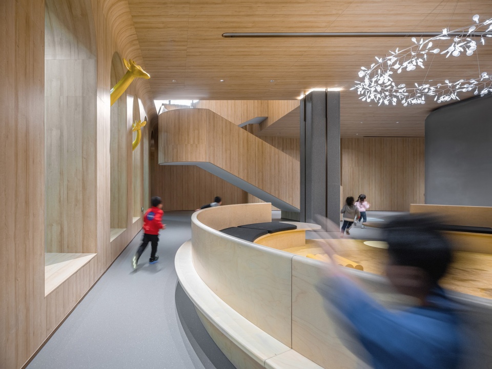 kincang modern pre school by lycs architecture