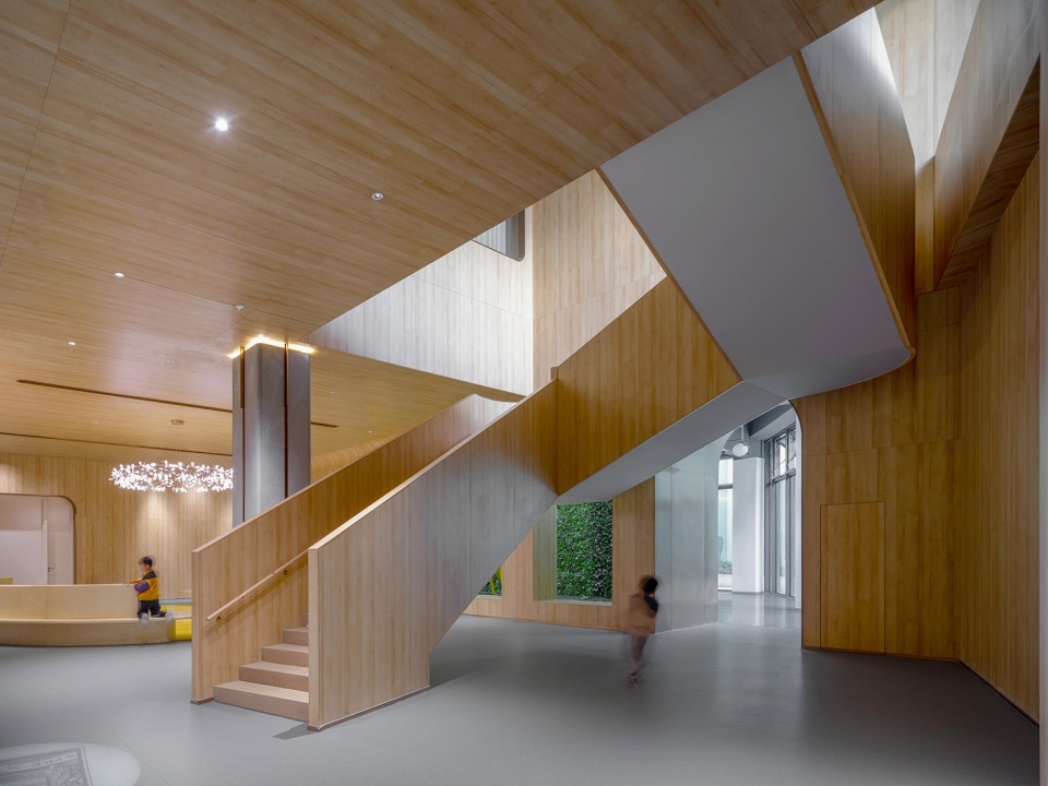 kincang modern pre school by lycs architecture