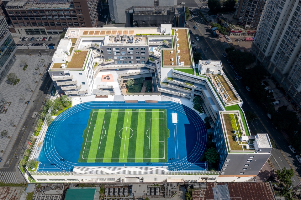taoyuan elementary school by cube design