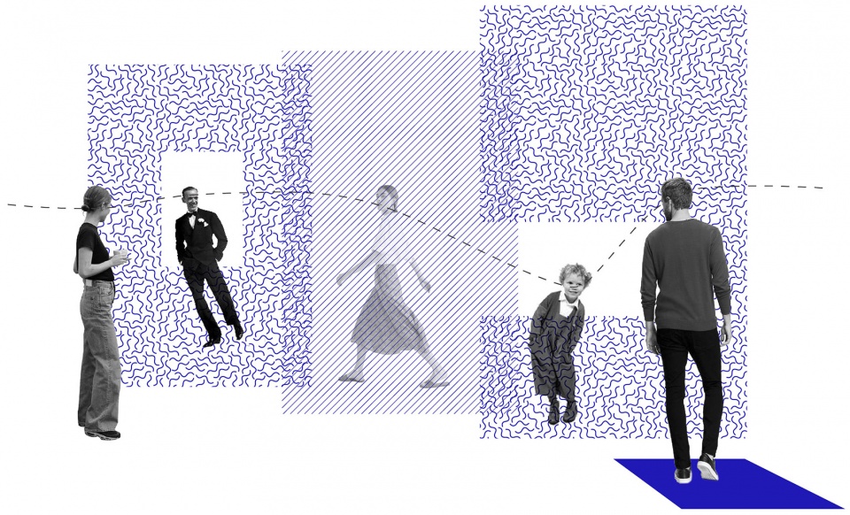 spatial design of modern and functionality mens fashion life in the 20th century by greyspace architects