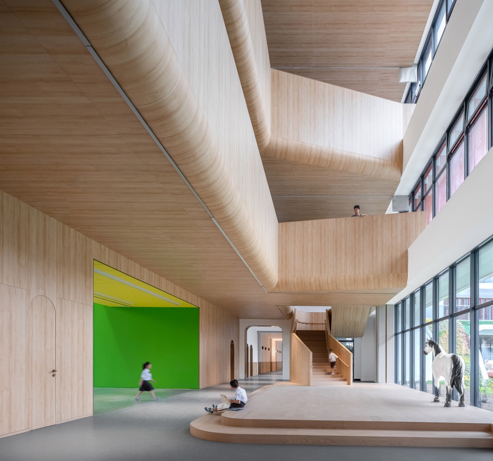 kincang modern pre school by lycs architecture