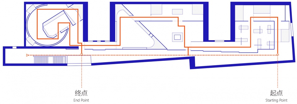 spatial design of modern and functionality mens fashion life in the 20th century by greyspace architects