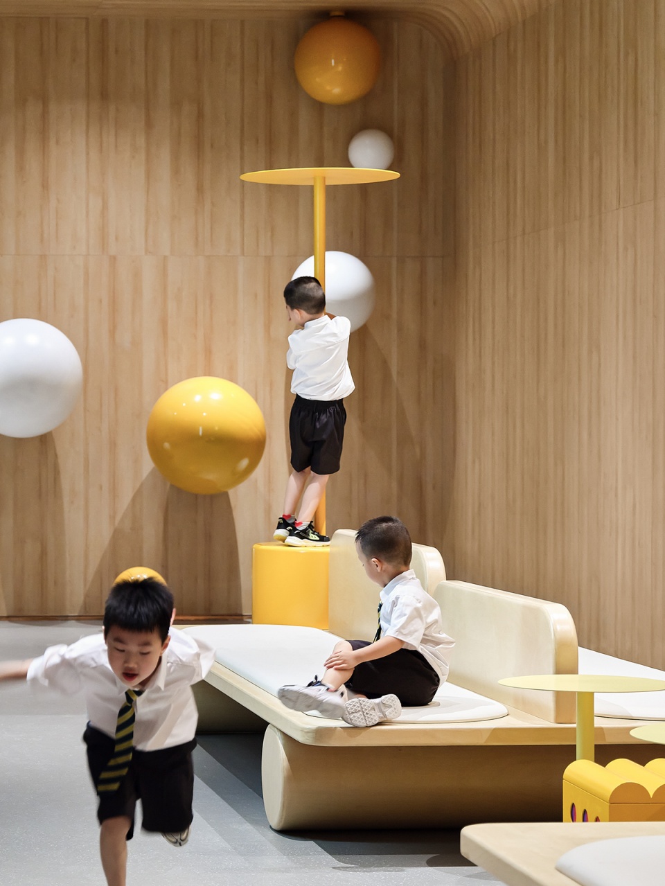 kincang modern pre school by lycs architecture