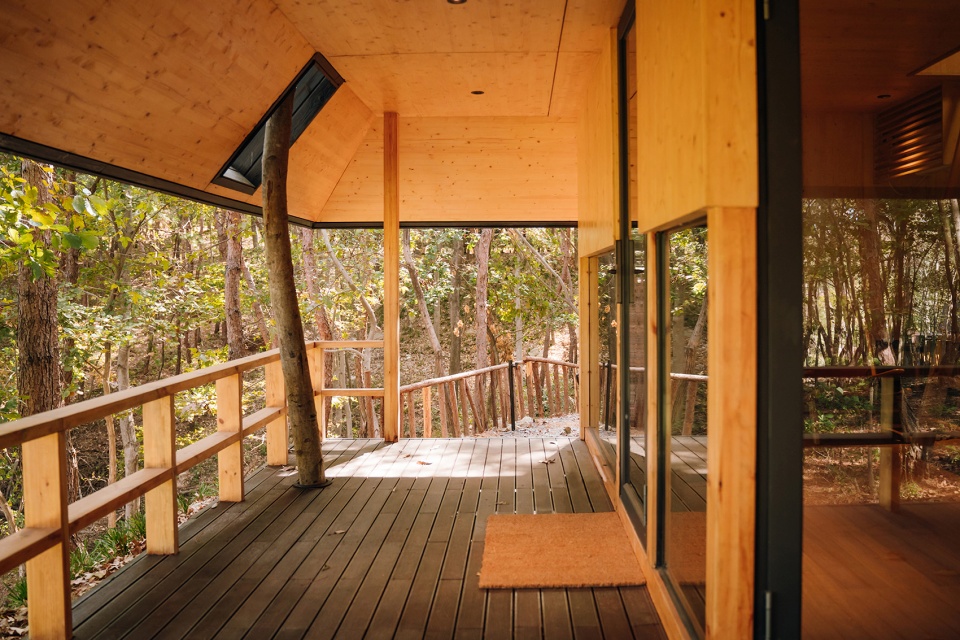 Wild Home 96 The Pyramid Cabin China by Wiki World Advanced Architecture Lab