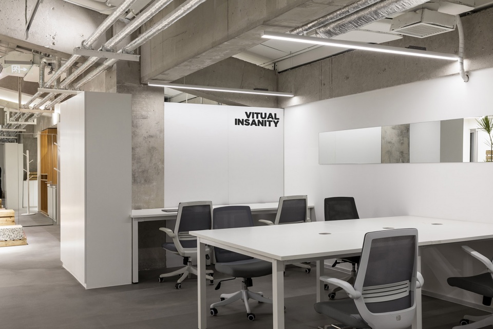 ollie workplace interior design by within beyond studio