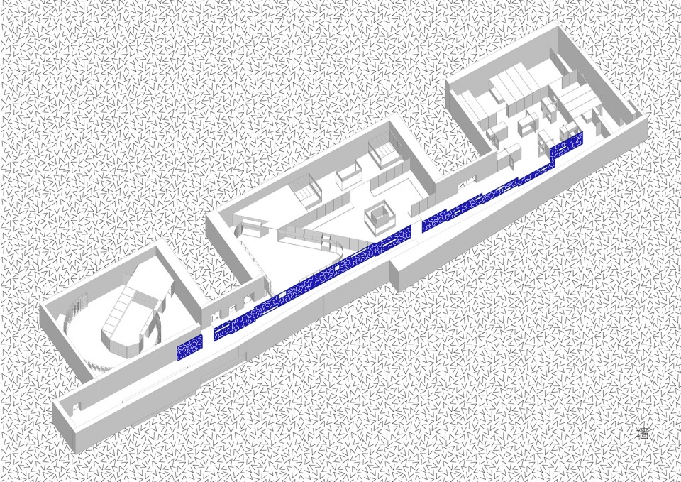 spatial design of modern and functionality mens fashion life in the 20th century by greyspace architects