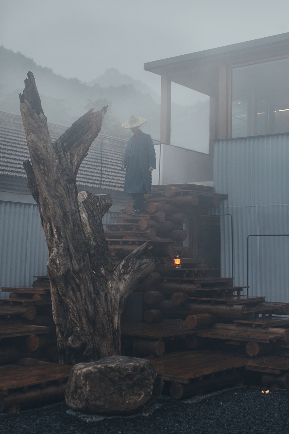 harrierfall beacon tower in my yard by dl atelier