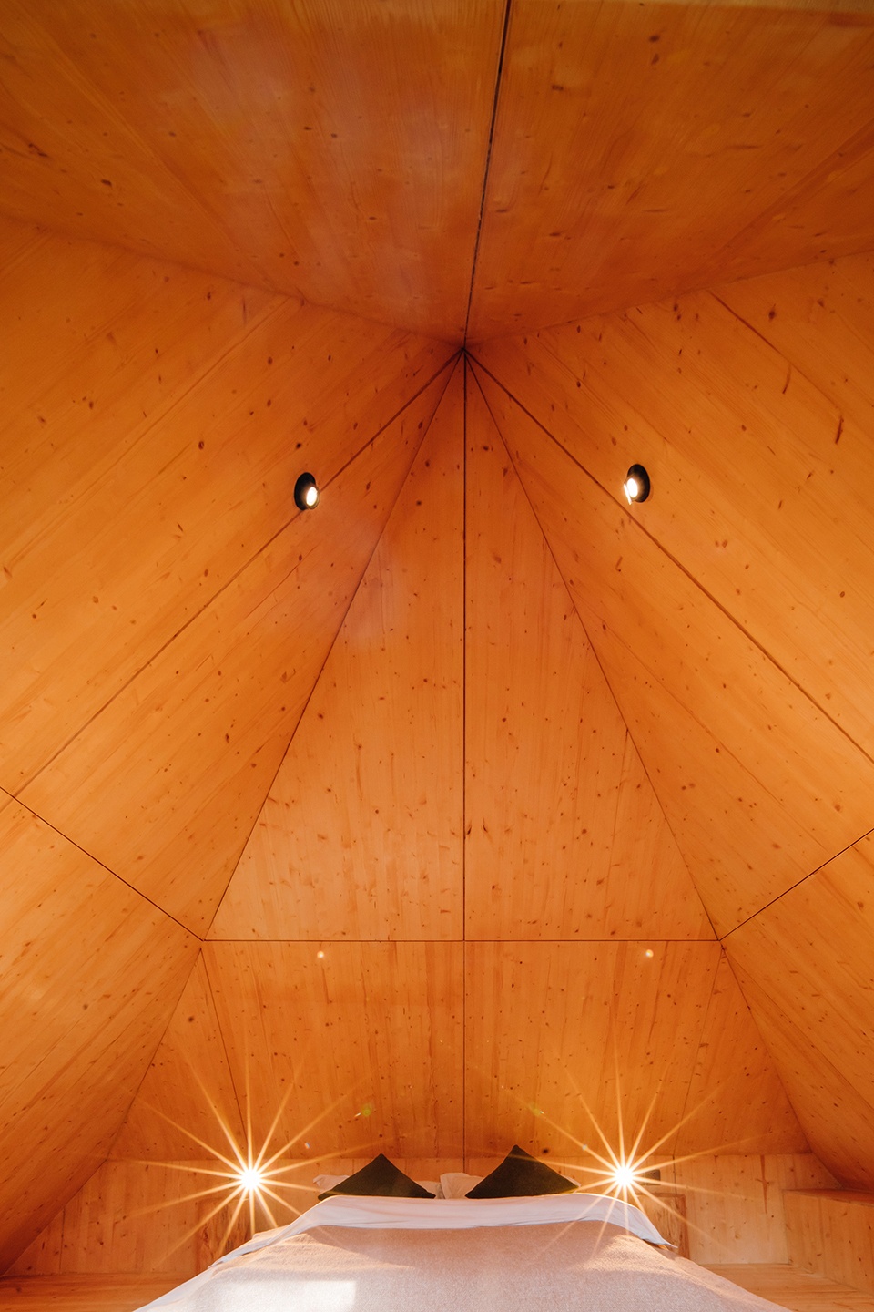 Wild Home 96 The Pyramid Cabin China by Wiki World Advanced Architecture Lab