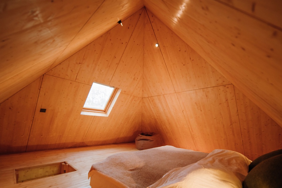 Wild Home 96 The Pyramid Cabin China by Wiki World Advanced Architecture Lab
