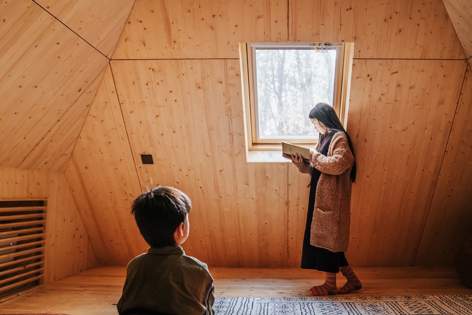 Wild Home 96 The Pyramid Cabin China by Wiki World Advanced Architecture Lab