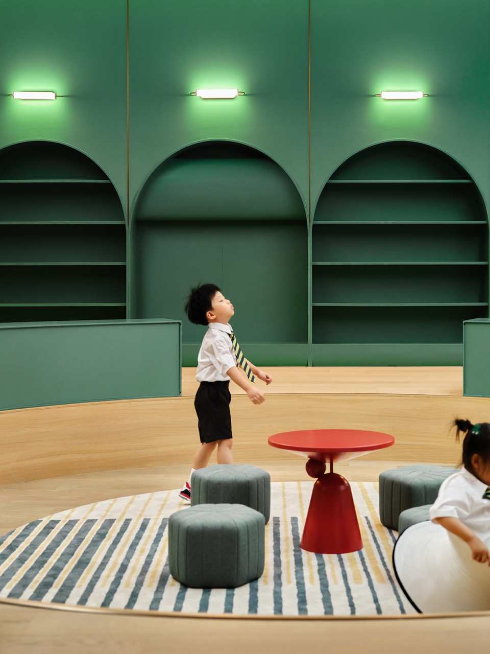 kincang modern pre school by lycs architecture
