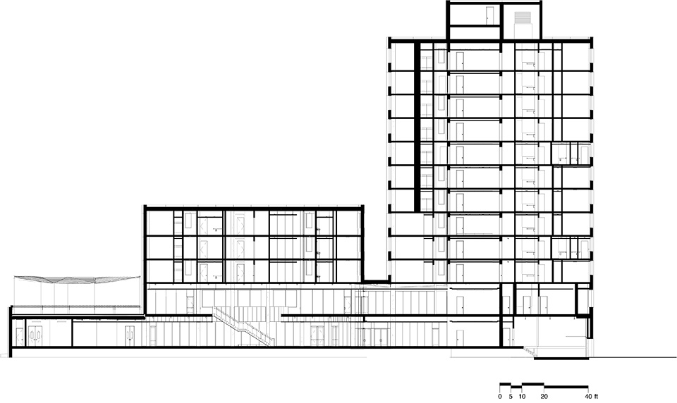 Sid Richardson Residential College Houston by Barkow Leibinger