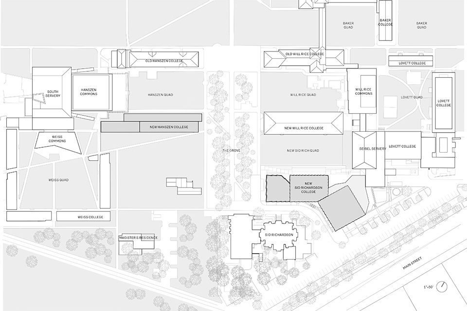 Sid Richardson Residential College Houston by Barkow Leibinger