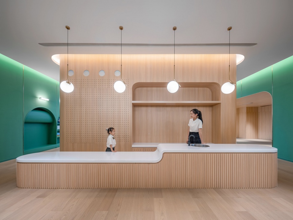 kincang modern pre school by lycs architecture