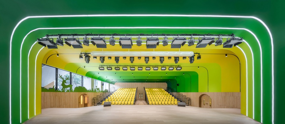 kincang modern pre school by lycs architecture
