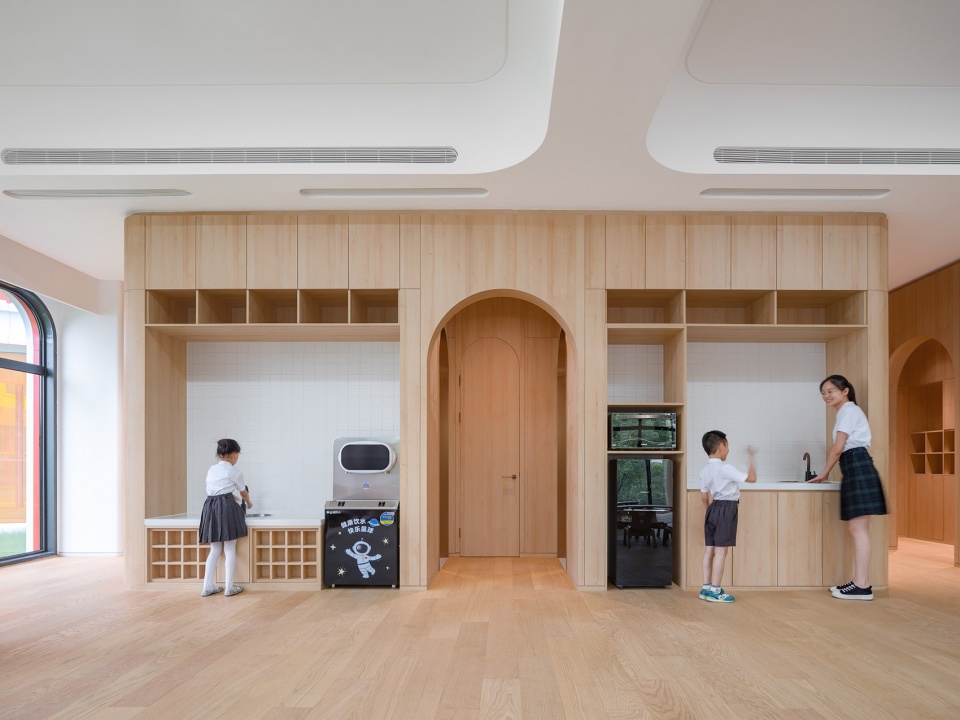 kincang modern pre school by lycs architecture
