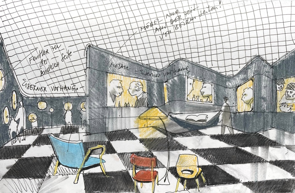 exhibition design for cold war museum berlin by sergei tchoban tchoban voss architekten
