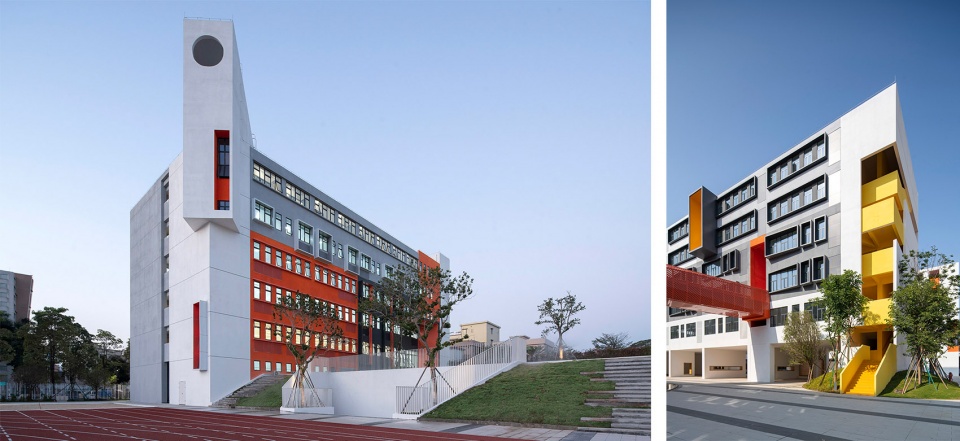 nanhai guicheng jingui high school by atelier cns