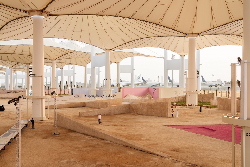 oma designed islamic arts biennale opens its first edition in jeddah