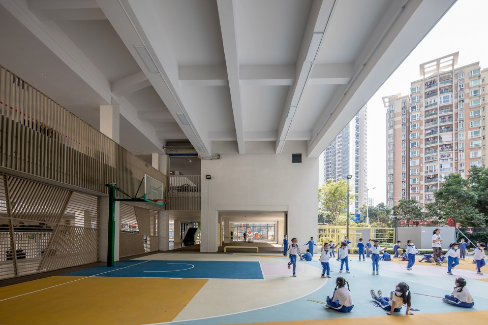 taoyuan elementary school by cube design