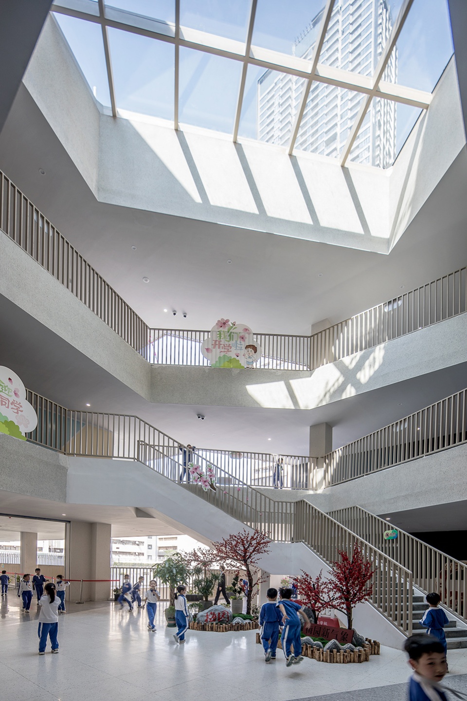 taoyuan elementary school by cube design