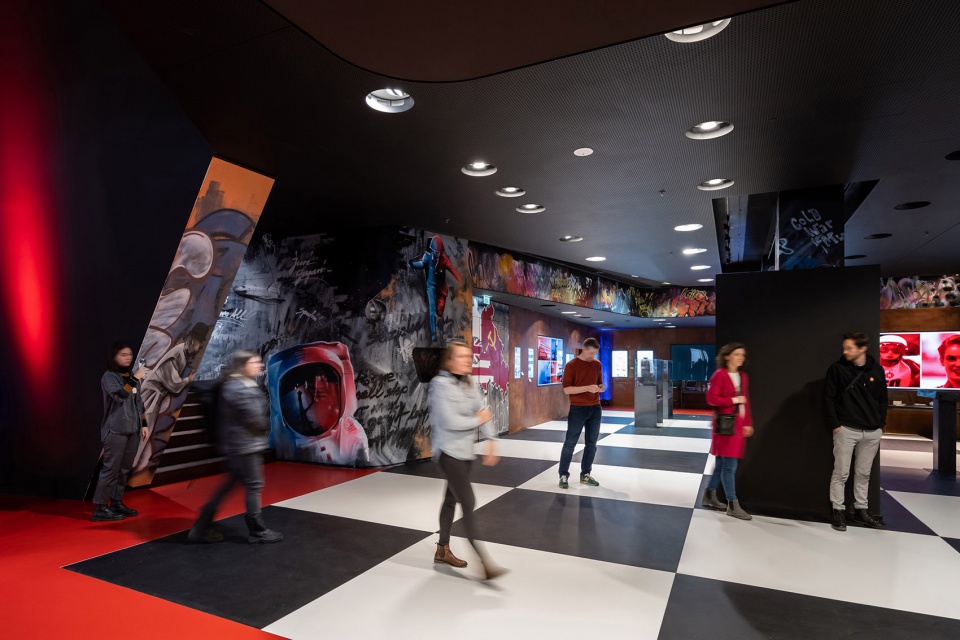 exhibition design for cold war museum berlin by sergei tchoban tchoban voss architekten