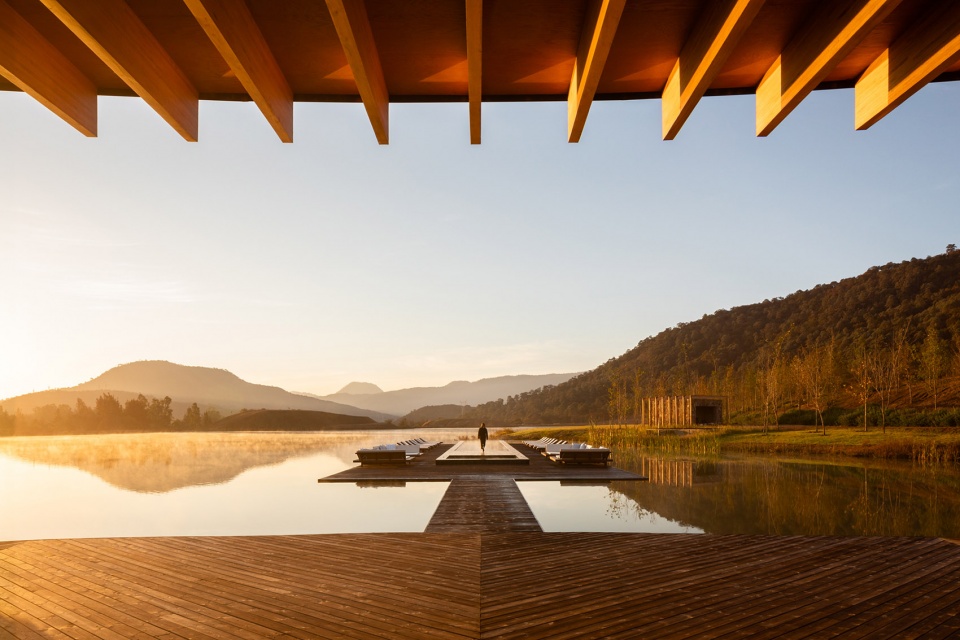 Valle San Nicolas Clubhouse by Sordo Madaleno Arquitectos