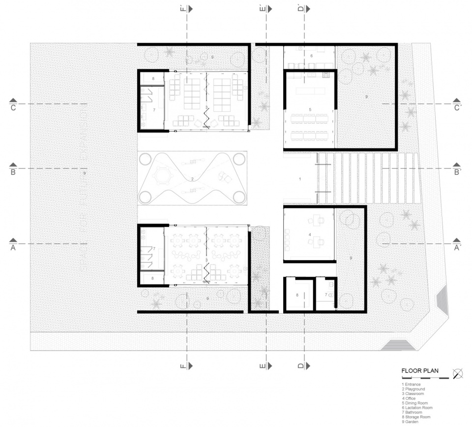 child care center by equipo de arquitectura