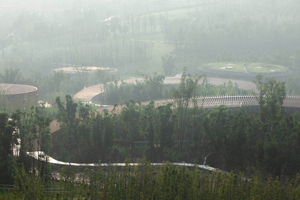 the panda pavilions in chengdu by atelier ping jiang eid arch